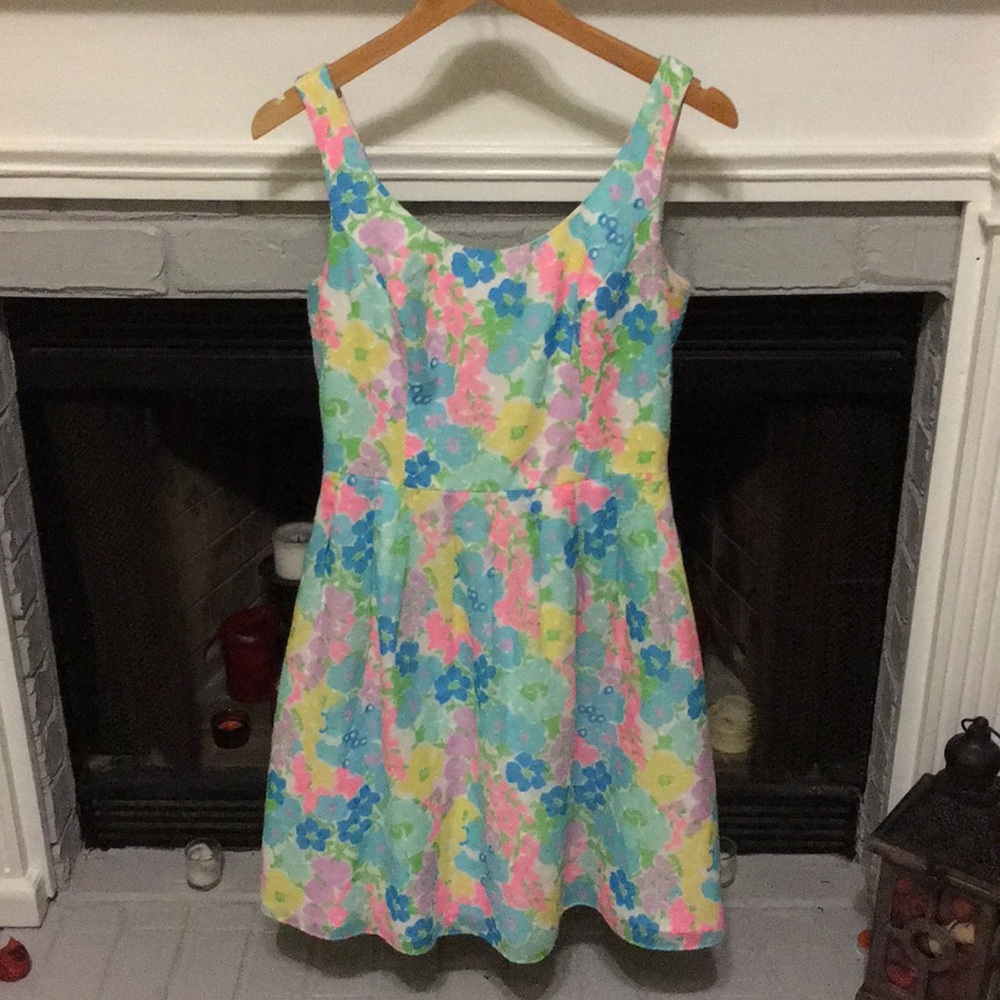 Lilly Pulitzer Colorful Floral Dress